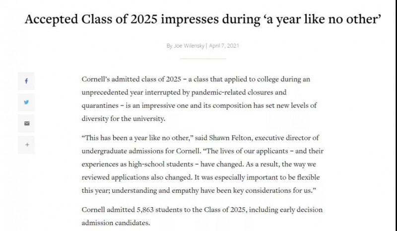 常春藤学校录取率高吗 2021年新数据跌到了7%内容图片_9