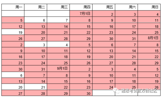 7-9月2021雅思机考时间公布 如何快速拿下口语和写作2大拉分项内容图片_1