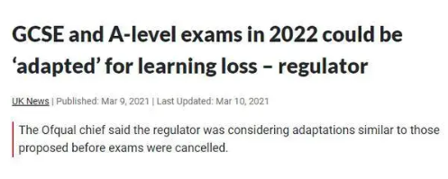 2022年Alevel考试有变化了  这些变化提前知才能淡定应对哦内容图片_1