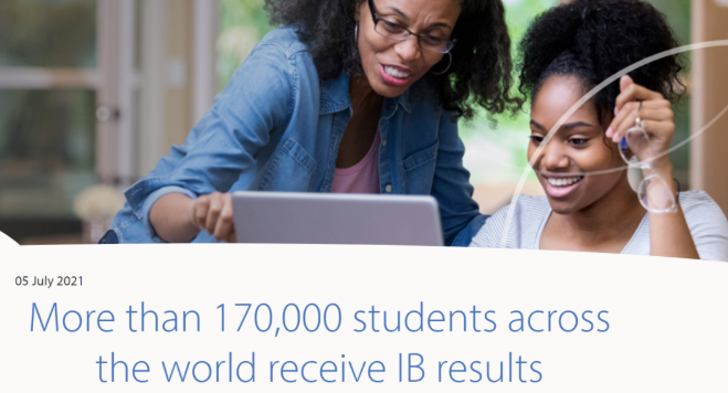 2021年IB成绩数据再创新高   多科成绩高于2020年的成绩内容图片_1