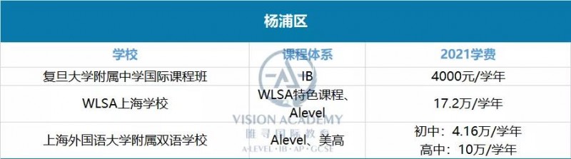 上海国际学校学费一年多少钱?黄浦 松江等16个区盘点来啦内容图片_9