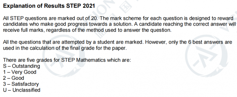 剑桥STEP考试几分能拿S?92分 2021年有5.9学员拿到内容图片_2