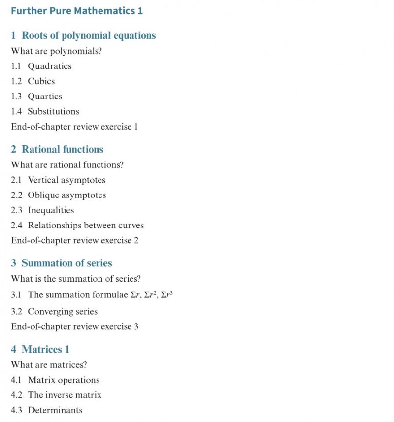Alevel数学和进阶数学怎么选呢？金融/计算机/工程专业的同学可要选进阶数学内容图片_2