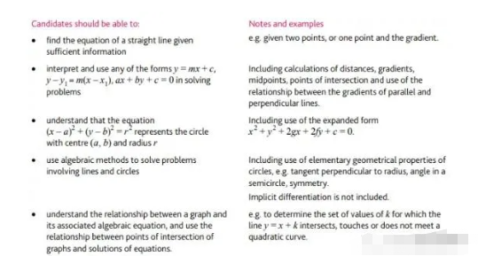 Alevel数学纯数考点分享  考纲可说了要考这些内容图片_3
