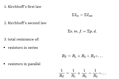 AS物理Kirchhoff's laws知识点讲解  定义和公式都整理了内容图片_3