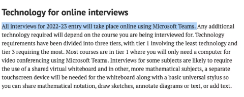 2022年牛津面试使用Microsoft Teams软件  线上面试这些流程要提前知晓内容图片_1