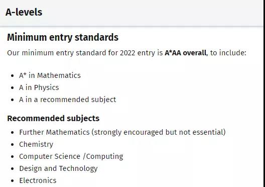 英国帝国理工大学学院排名、本科/研究生申请要求介绍内容图片_3