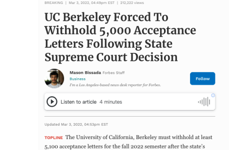 伯克利缩减招生人数呈定局 其他加州大学申请要求会受影响吗?内容图片_1