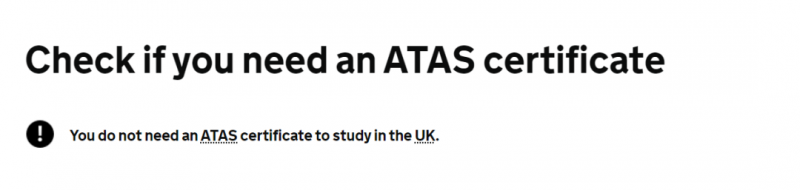 英国大学申请的ATAS认证怎么弄?手把手详细教程来啦内容图片_3