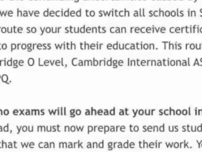 突发！上海地区CAIE夏季Alevel大考取消了 快准备提交POE材料