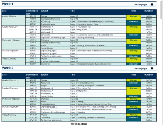 2023年Edexcel夏季考试时间表来了  小伙伴快提前了解内容图片_1