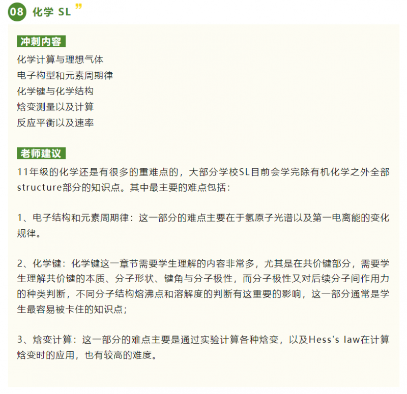 IB预估分考试怎么准备 热门科目复习重点全都列好啦内容图片_3