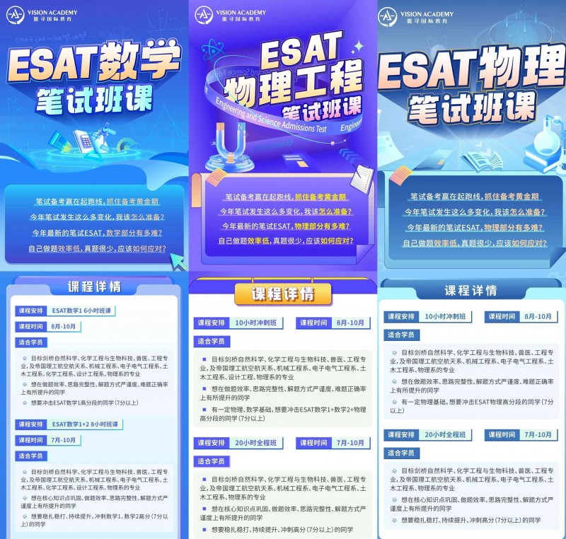 ESAT考试基本情况公布!同学们赶紧码住内容图片_5