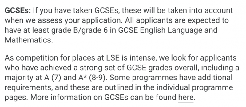英国大学对GCSE成绩要求高吗?TOP级别高校IC/LSE/UCL要求都不低内容图片_3