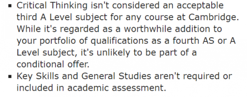 剑桥大学申请有没有不接受的alevel科目?一起来看内容图片_2