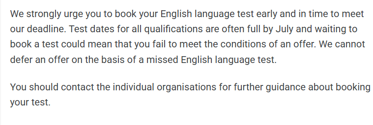 英国大学语言成绩截止时间早吗?top50大学ddl盘点内容图片_3
